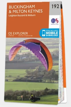 Explorer Map 192 Buckingham and Milton Keynes