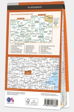 Explorer Map 192 Buckingham and Milton Keynes