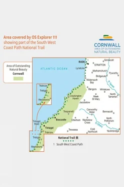 Explorer Map 111 Bude, Boscastle and Tintagel
