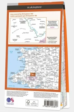 Explorer Map 188 Builth Wells