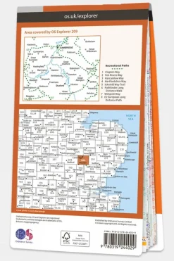 Explorer Map 209 Cambridge