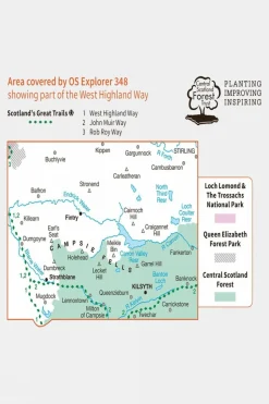 Explorer Map 348 Campsie Fells