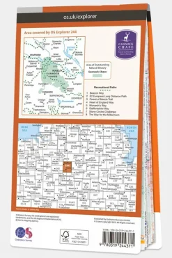 Explorer Map 244 Cannock Chase and Chasewater