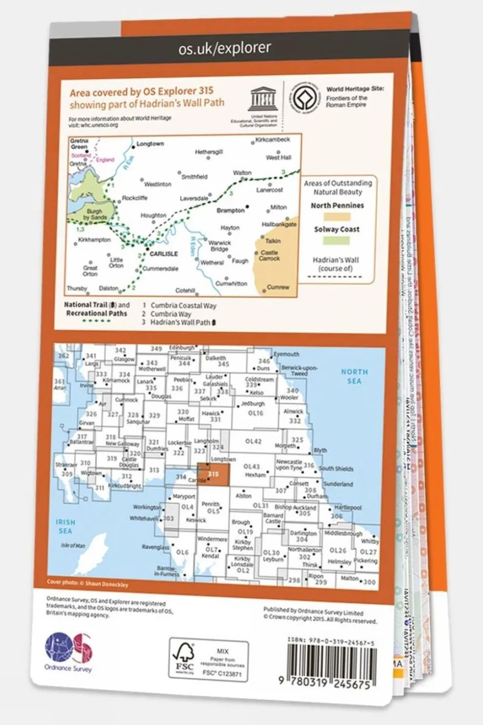 Explorer Map 315 Carlisle