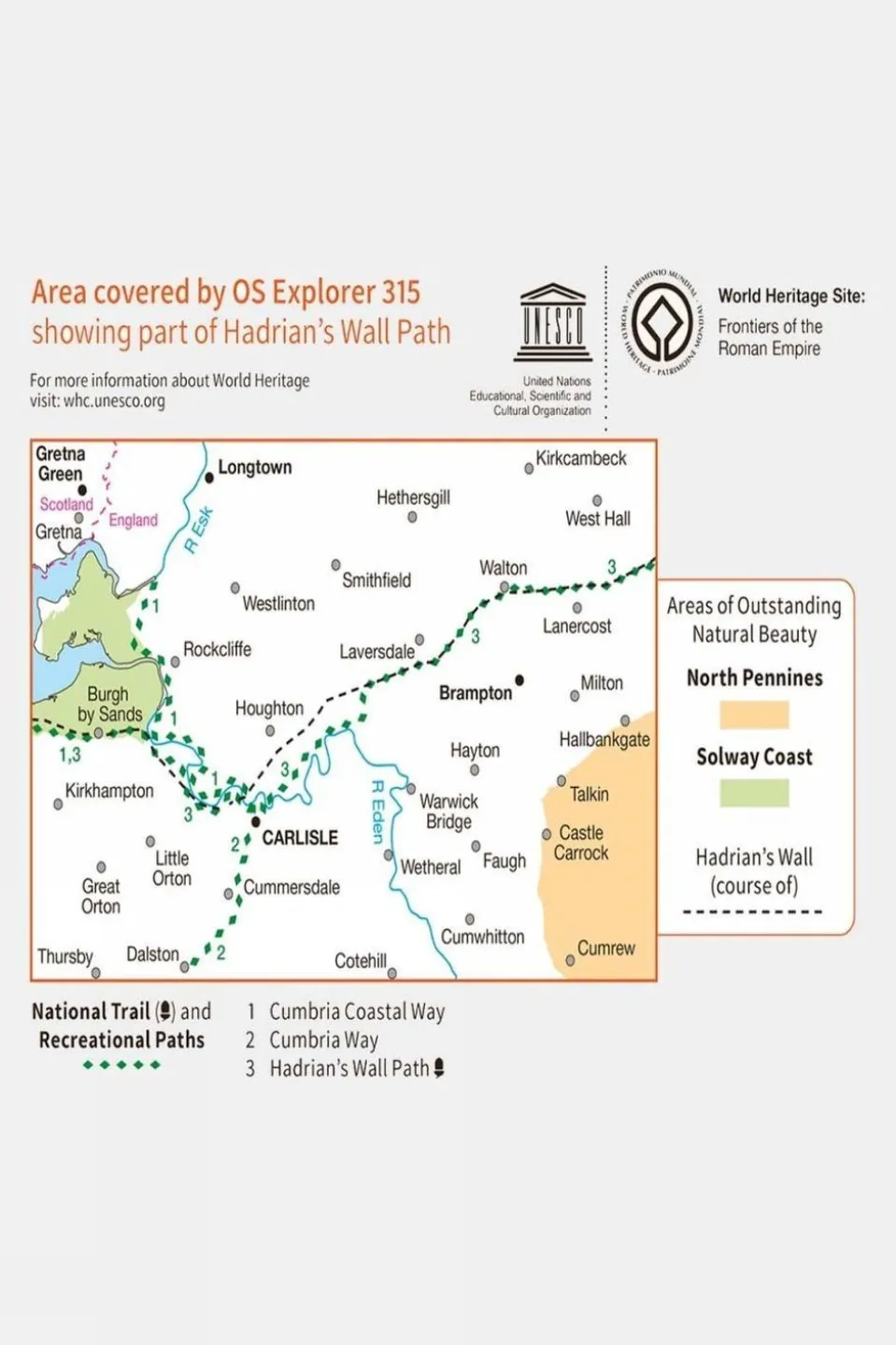 Explorer Map 315 Carlisle