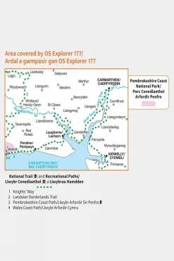 Explorer Map 177 Carmarthen and Kidwelly