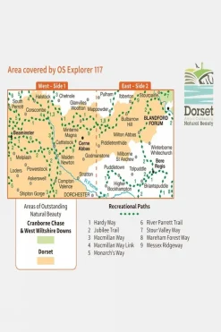 Explorer Map 117 Cerne Abbas and Bere Regis