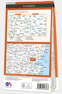 Explorer Map 183 Chelmsford and The Rodings