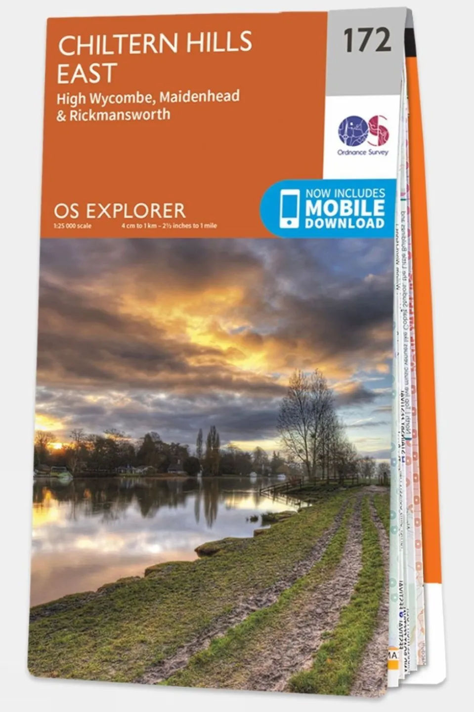 Explorer Map 172 Chiltern Hills East