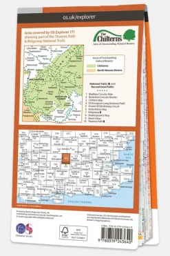Explorer Map 171 Chiltern Hills West