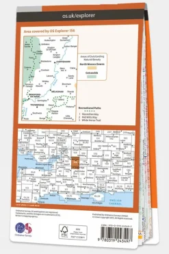 Explorer Map 156 Chippenham and Bradford-on-Avon