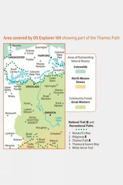 Explorer Map 169 Cirencester and Swindon