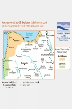 Explorer Map 126 Clovelly and Hartland