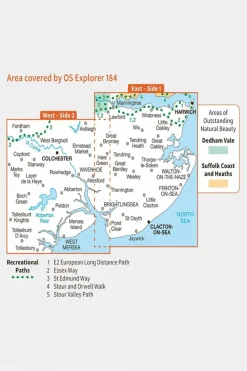 Explorer Map 184 Colchester