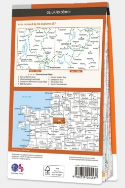 Explorer Map 257 Crewe and Nantwich