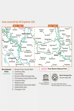 Explorer Map 259 Derby
