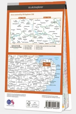 Explorer Map 238 Dereham and Aylsham