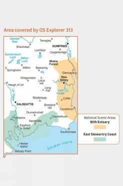 Explorer Map 313 Dumfries and Dalbeattie