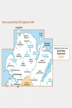 Explorer Map 446 Durness and Cape Wrath