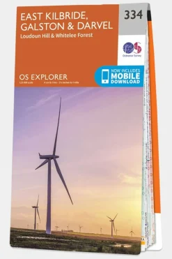 Explorer Map 334 East Kilbride, Galston and Darvel