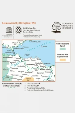 Explorer Map 350 Edinburgh