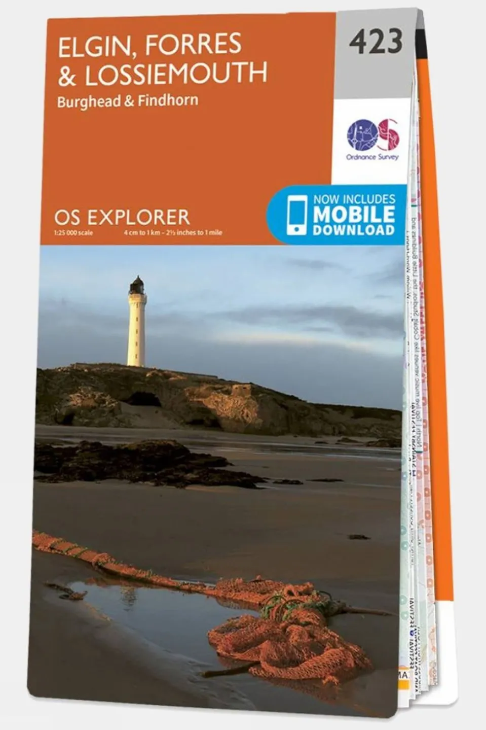 Explorer Map 423 Elgin, Forres and Lossiemouth