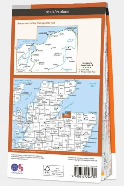 Explorer Map 423 Elgin, Forres and Lossiemouth
