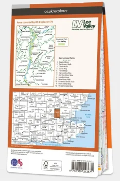 Explorer Map 174 Epping Forest and Lee Valley