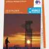 Explorer Map 349 Falkirk, Cumbernauld and Livingston