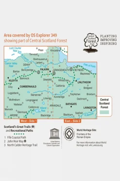Explorer Map 349 Falkirk, Cumbernauld and Livingston