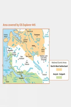 Explorer Map 445 Foinaven, Arkle, Kylesku and Scourie