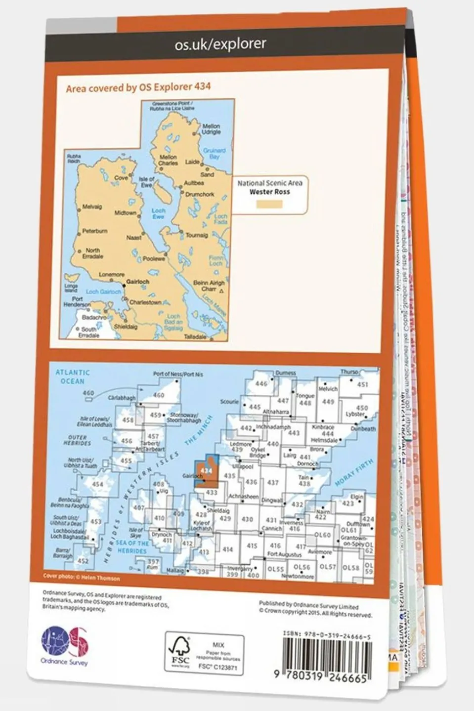 Explorer Map 434 Gairloch and Loch Ewe