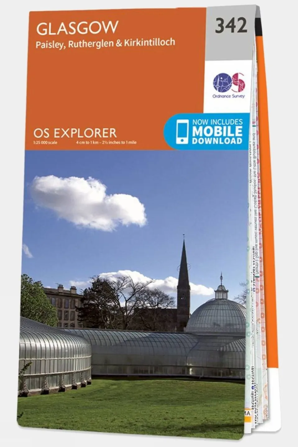 Explorer Map 342 Glasgow