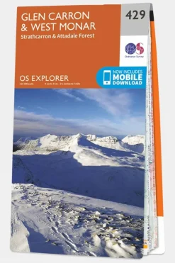 Explorer Map 429 Glen Carron and West Monar