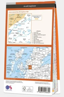 Explorer Map 429 Glen Carron and West Monar