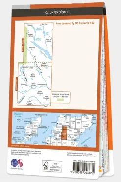 Explorer Map 440 Glen Cassley and Glen Oykel