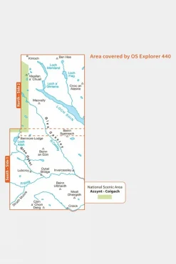 Explorer Map 440 Glen Cassley and Glen Oykel