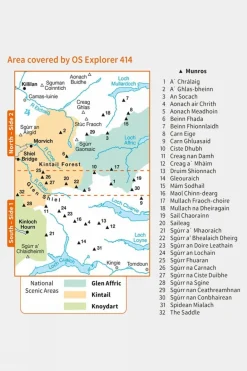 Explorer Map 414 Glen Shiel and Kintail Forest