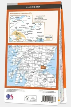 Explorer Map 370 Glenrothes North, Falkland and Lomond Hills