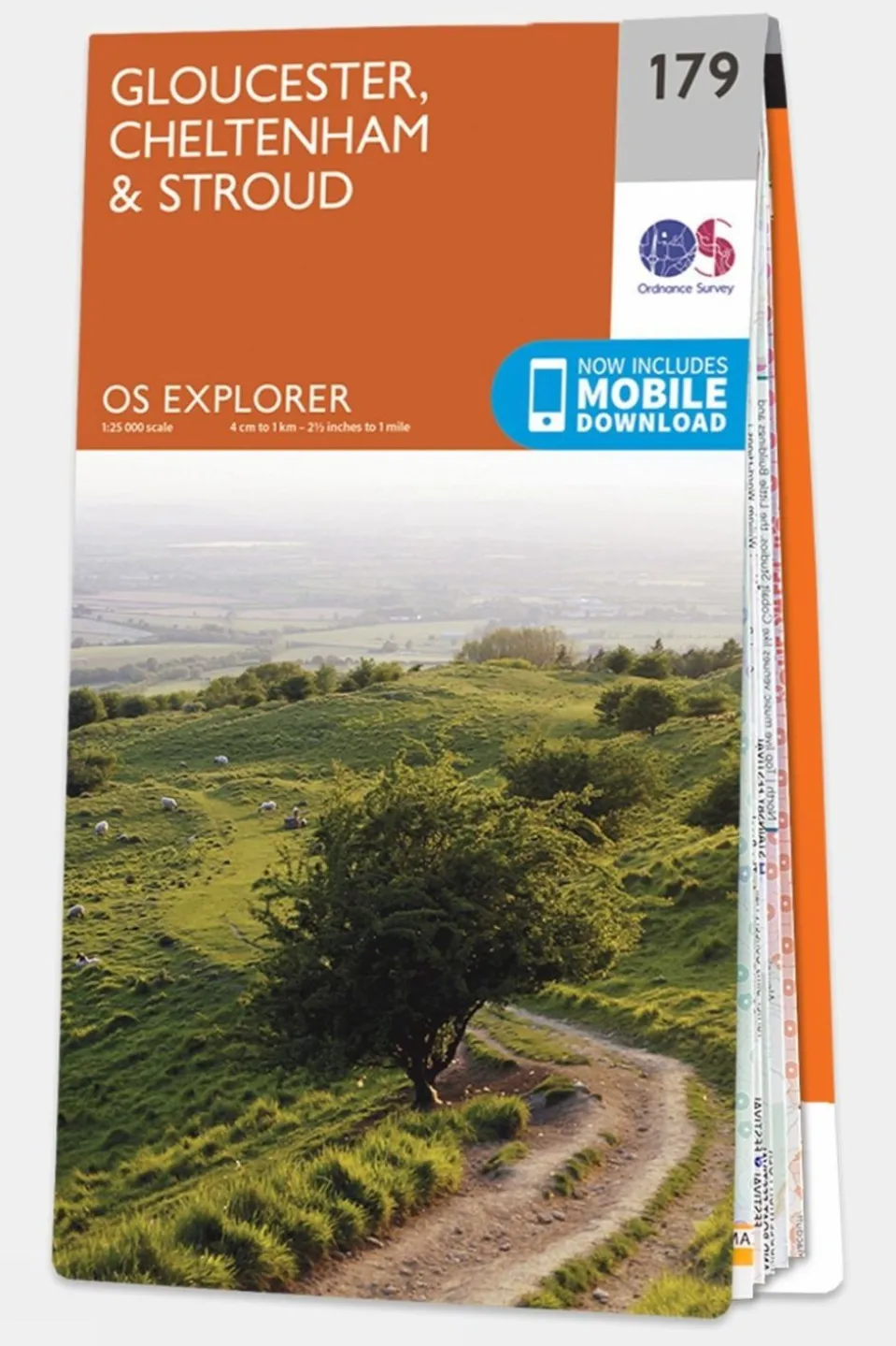 Explorer Map 179 Gloucester, Cheltenham and Stroud