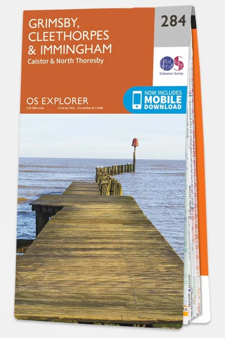 Explorer Map 284 Grimsby, Cleethorpes and Immingham