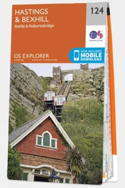 Explorer Map 124 Hastings and Bexhill