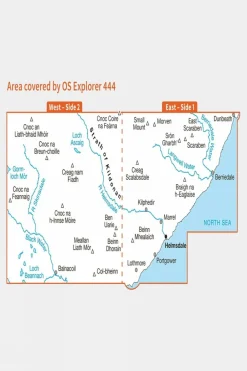 Explorer Map 444 Helmsdale and Strath of Kildonan