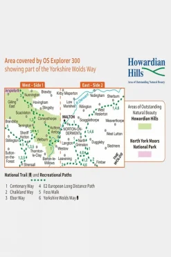 Explorer Map 300 Howardian Hills and Malton