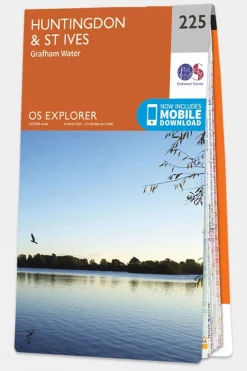 Explorer Map 225 Huntingdon and St Ives