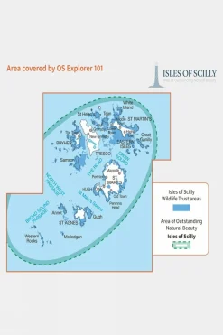 Explorer Map 101 Isles of Scilly