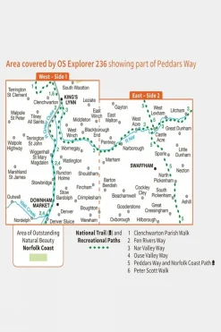 Explorer Map 236 King's Lynn, Downham Market and Swaffham