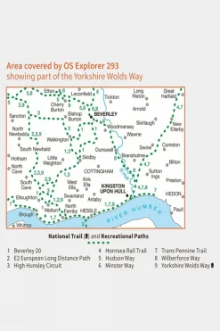 Explorer Map 293 Kingston upon Hull and Beverley