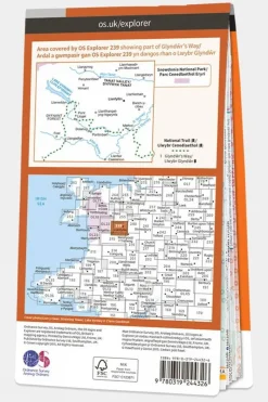 Explorer Map 239 Lake Vyrnwy and Llanfyllin