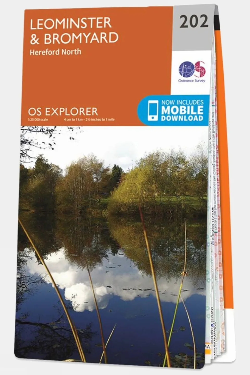 Explorer Map 202 Leominster and Bromyard